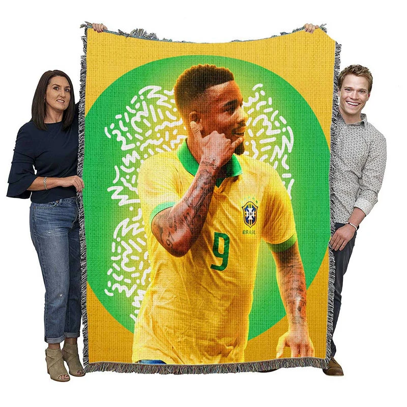 Gabriel Jesus Brazilian Professional Football Player Pillow Case