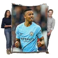 Gabriel Jesus Famous Manchester City Football Player Pillow Case