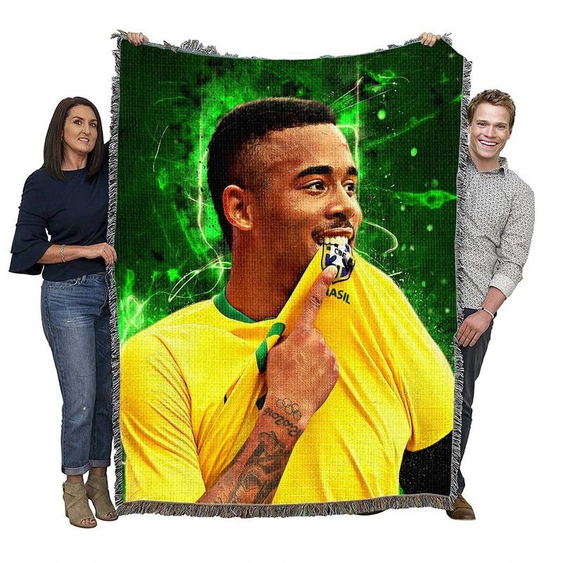 Gabriel Jesus Exciting Brazilian Forward Player Pillow Case