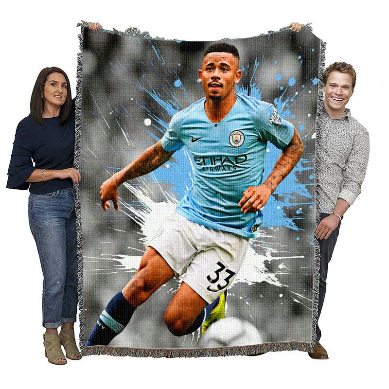 Gabriel Jesus Premier League Football Player Pillow Case