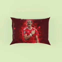 Gareth Frank Bale  Wales Soccer Player Pillow Case