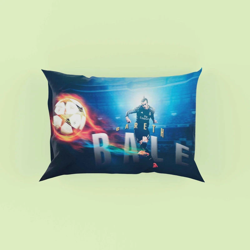 Gareth Bale  Real Madrid Star Football Player Pillow Case