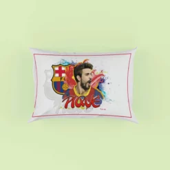 Gerard Pique Famous Barcelona Football Player Pillow Case