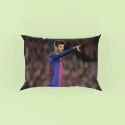 Gerard Pique Excellent Spanish Football Player Pillow Case
