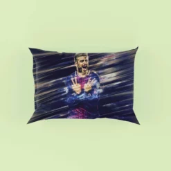 Gerard Pique Exciting Barcelona Football Player Pillow Case