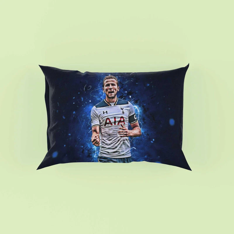 Strong Tottanham Team Player Harry Kane Pillow Case