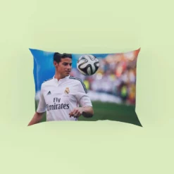 James Rodriguez Popular Real Madrid Football Player Pillow Case