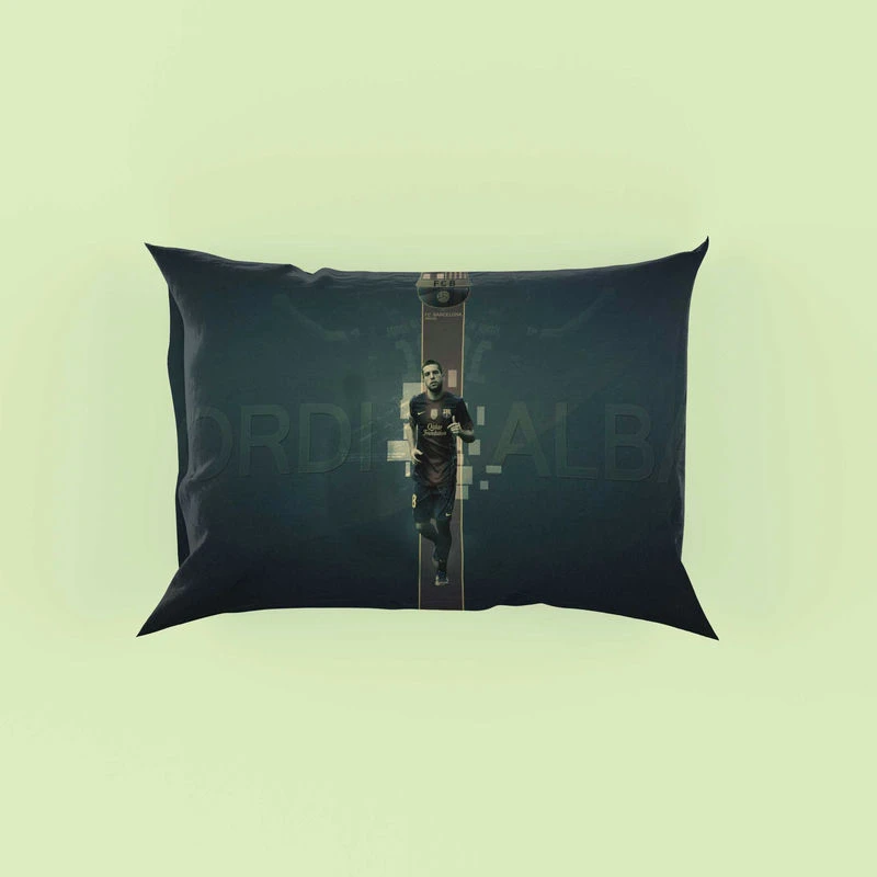 Jordi Alba Popular Barcelona Player Pillow Case