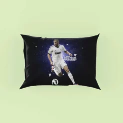 Sportive Football Player Karim Benzema Pillow Case