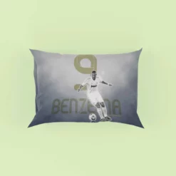 Karim Benzema European Cups Soccer Player Pillow Case