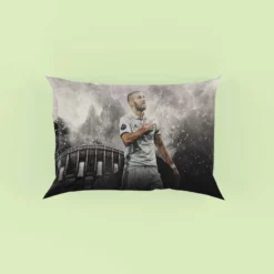 Competitive Football Player Karim Benzema Pillow Case