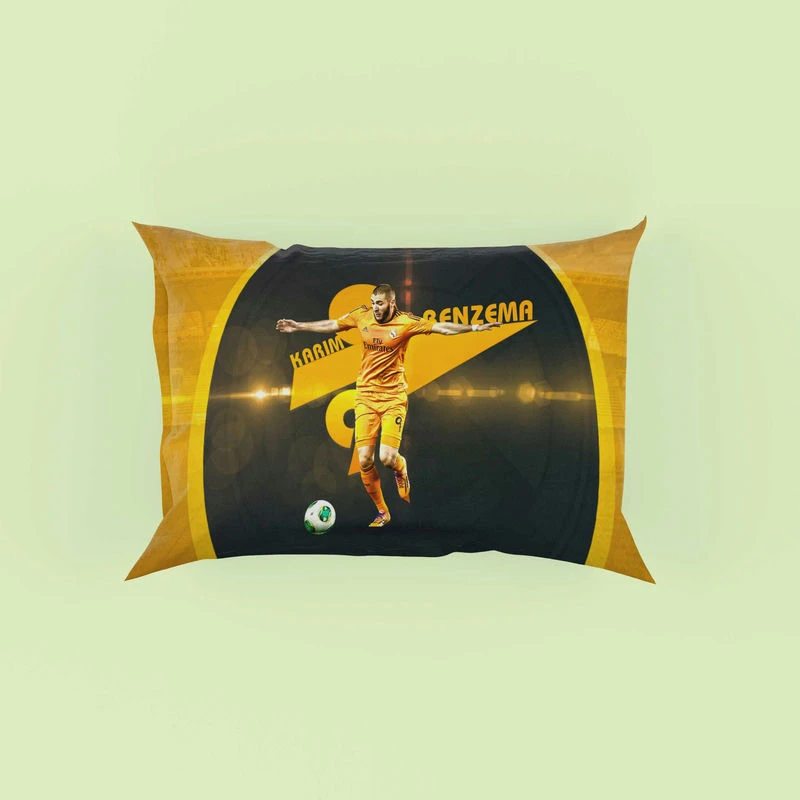 Copa Eva Duarte sports Player Karim Benzema Pillow Case