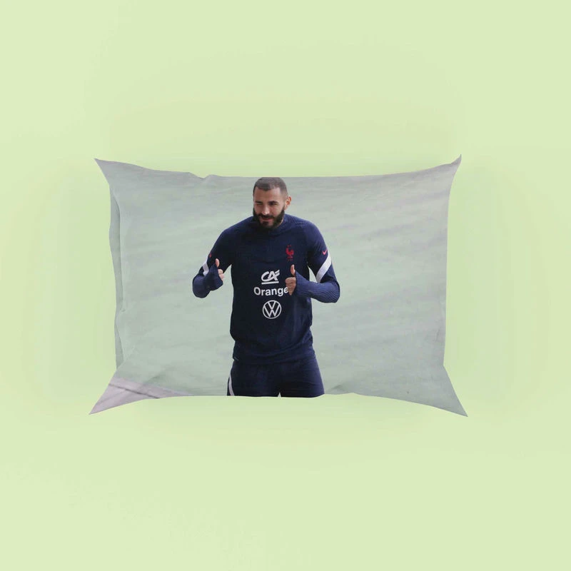 Karim Benzema FIFA World Cup Footballer Pillow Case