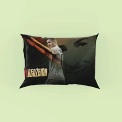 Karim Benzema French Soccer Player Pillow Case