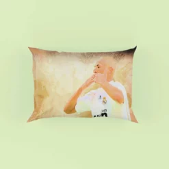 Karim Benzema Focused Football Player Pillow Case