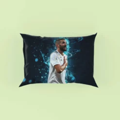 Karim Benzema Supper Coppa Football Player Pillow Case
