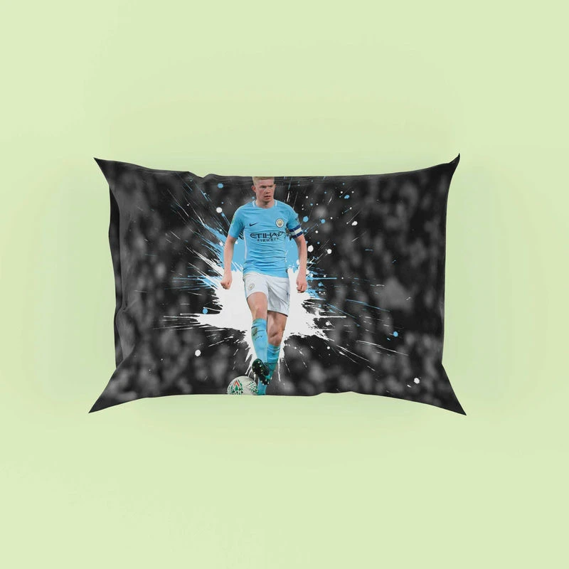 Kevin De Bruyne Active Manchester City Soccer Player Pillow Case