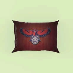 Atlanta Hawks Basketball team Logo Pillow Case