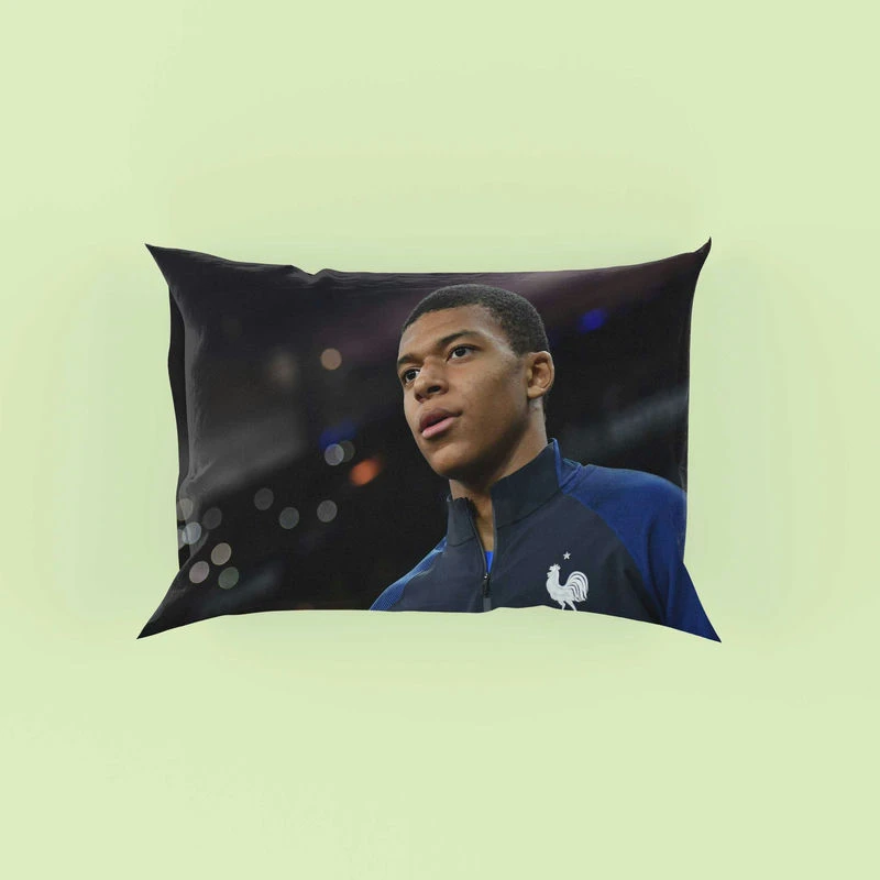 Kylian Mbappe Top Ranked France Soccer Player Pillow Case