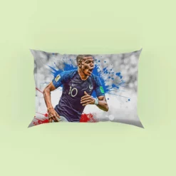 Exciting Franch Football Player Kylian Mbappe Pillow Case
