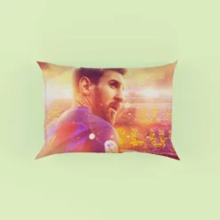 Barcelona Football Player Lionel Messi Pillow Case