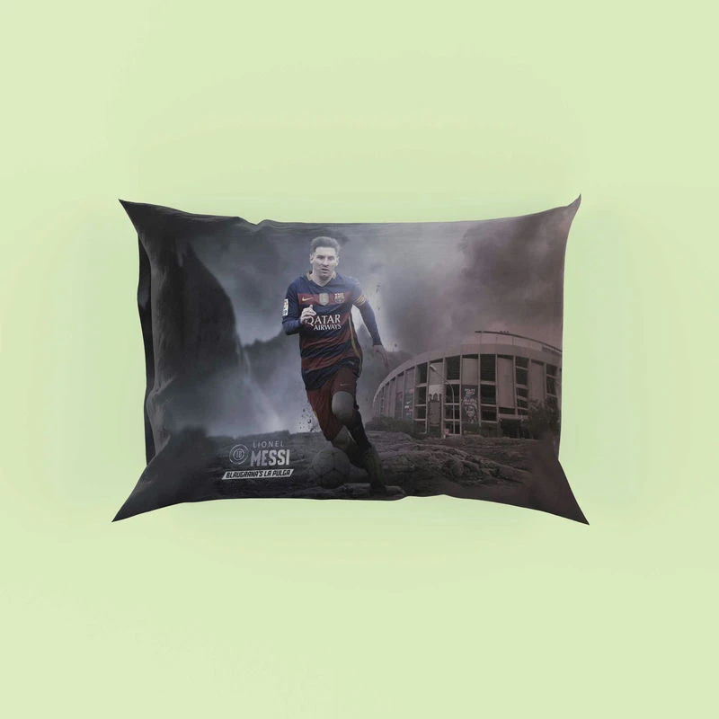 La Liga Football Player Lionel Messi Pillow Case