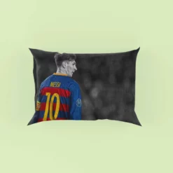 Lionel Messi Competitive Football Player Pillow Case