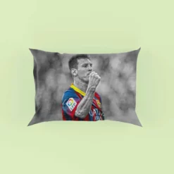 Lionel Messi European Cup Football Player Pillow Case