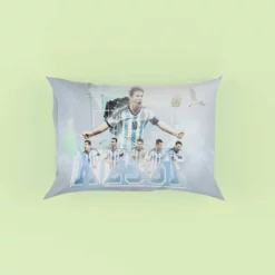 Lionel Messi Argentina Football Player Pillow Case
