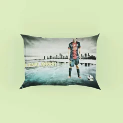 Lionel Messi Extraordinary Soccer Player Pillow Case