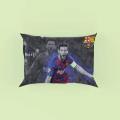 Lionel Messi Soccer Player Pillow Case