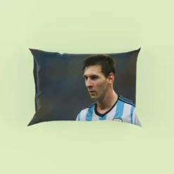 Invigorating Argentina Sports Player Lionel Messi Pillow Case