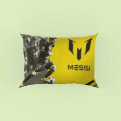 Spanish Barca Soccer Player Lionel Messi Pillow Case