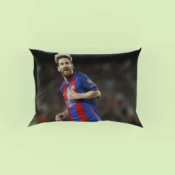 Lionel Messi UEFA Champions League Footballer Pillow Case