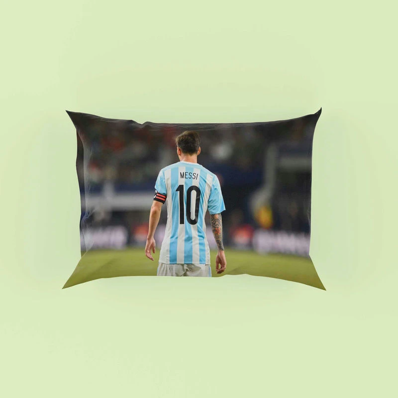 Lionel Messi Outstanding Sports Player Pillow Case