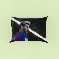 Barca LaLiga Football Player Lionel Messi Pillow Case