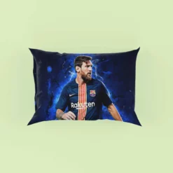 Lionel Messi  Barca Greatest Soccer Player Pillow Case