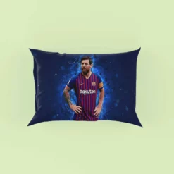 Lionel Messi  Barca La Liga Soccer Player Pillow Case