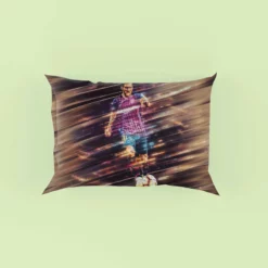 Lionel Messi Potent Barca Football Player Pillow Case