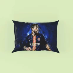 Lionel Messi Argentinian Footballer Player Pillow Case