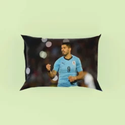 Excellent Uruguay Soccer Player Luis Suarez Pillow Case