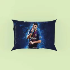 Exciting Barca Football Club Luis Suarez Pillow Case