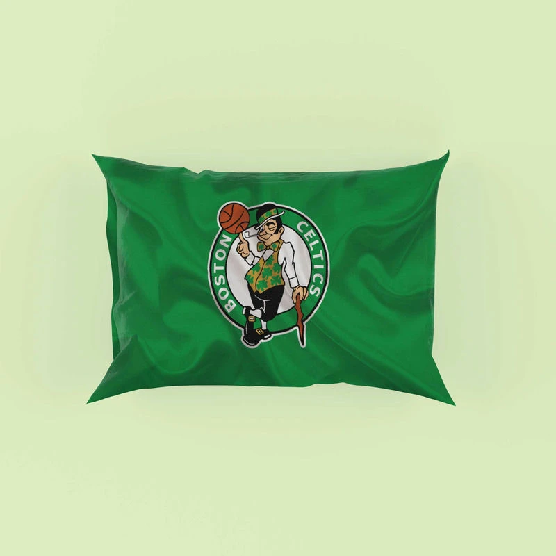 Boston Celtics Powerful NBA Basketball Club Logo Pillow Case
