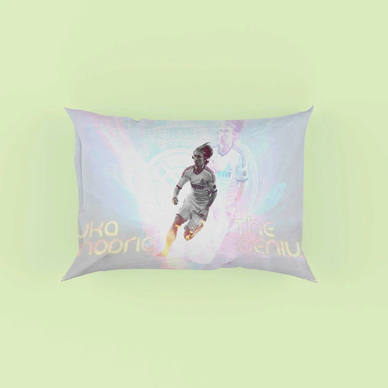 Luka Modric Croatian professional football Player Pillow Case