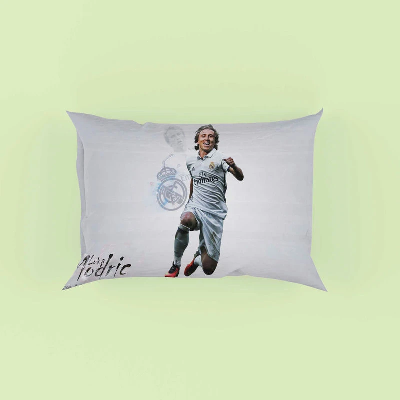 Energeric Croatian Football Player Luka Modric Pillow Case