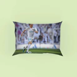 Luka Modric Exciting Croatian Football Player Pillow Case