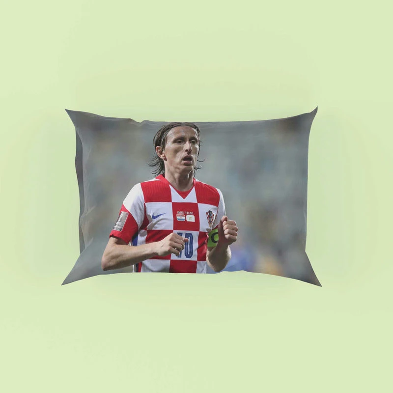 Ultimate Croation Soccer Player Luka Modric Pillow Case