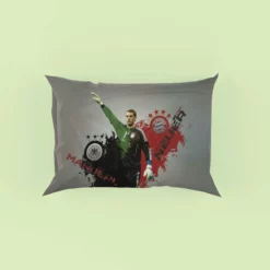 Manuel Neuer Professional German Football Player Pillow Case