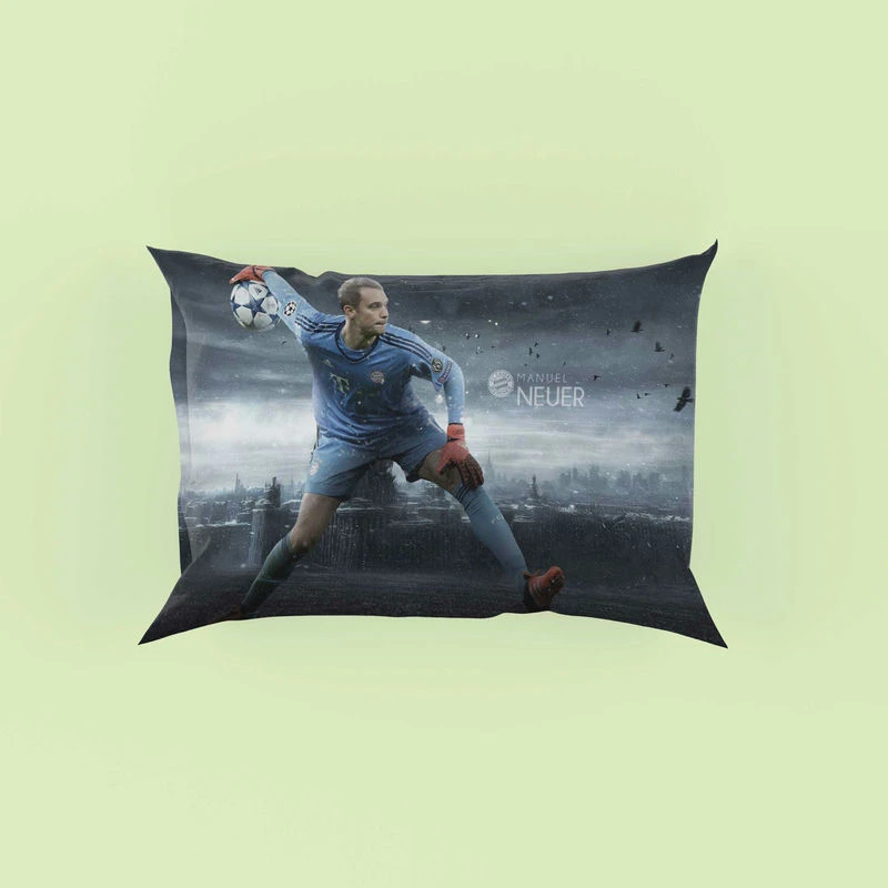 Manuel Neuer Powerful German Football Player Pillow Case