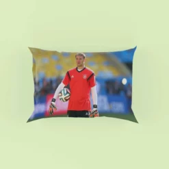 Top Ranked Football Player Manuel Neuer Pillow Case